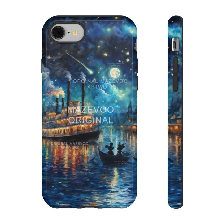 Mickey and Minnie: Romance on the River Phone Case