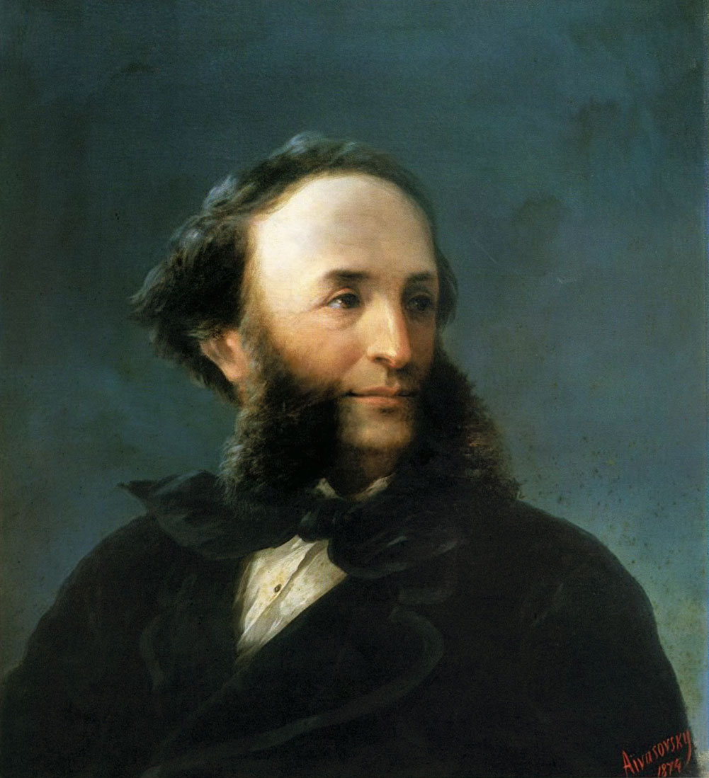 Ivan Aivazovsky, Self-Portrait, 1874.