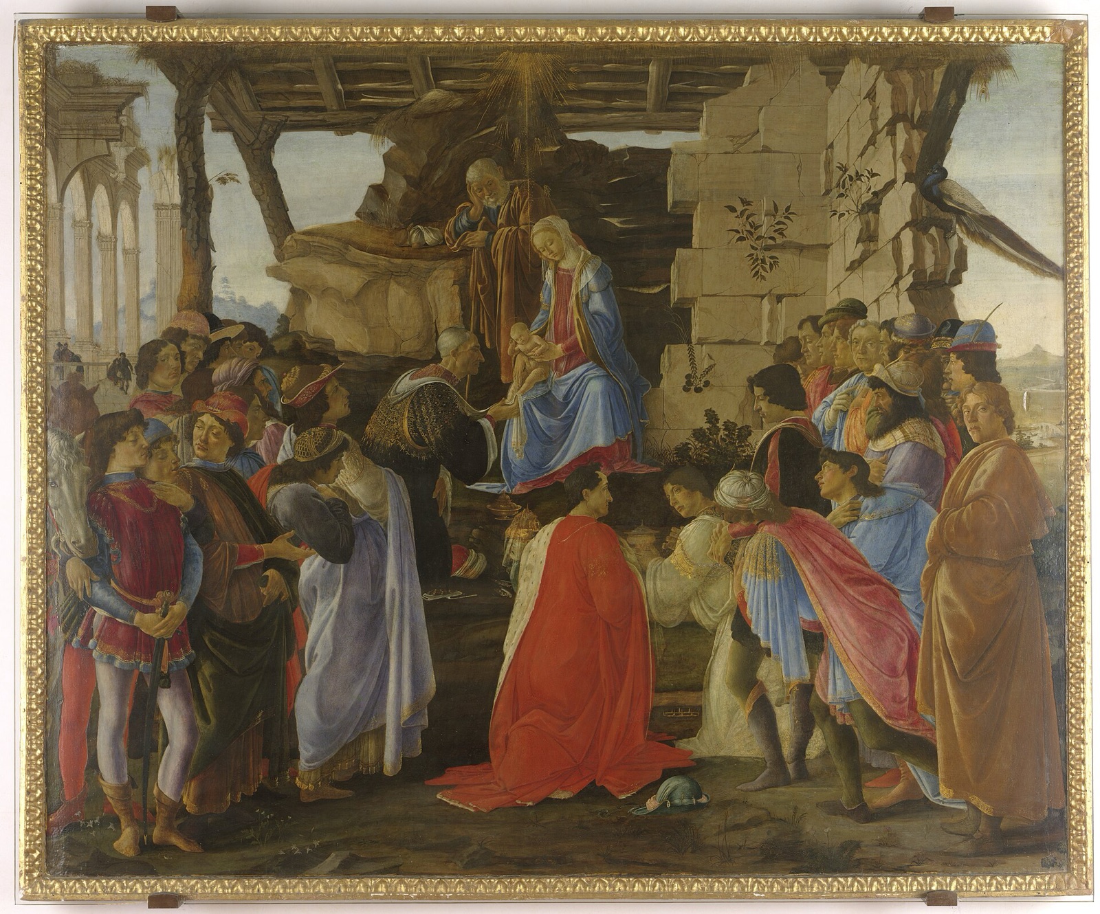 Sandro Botticelli, Adoration of the Magi.