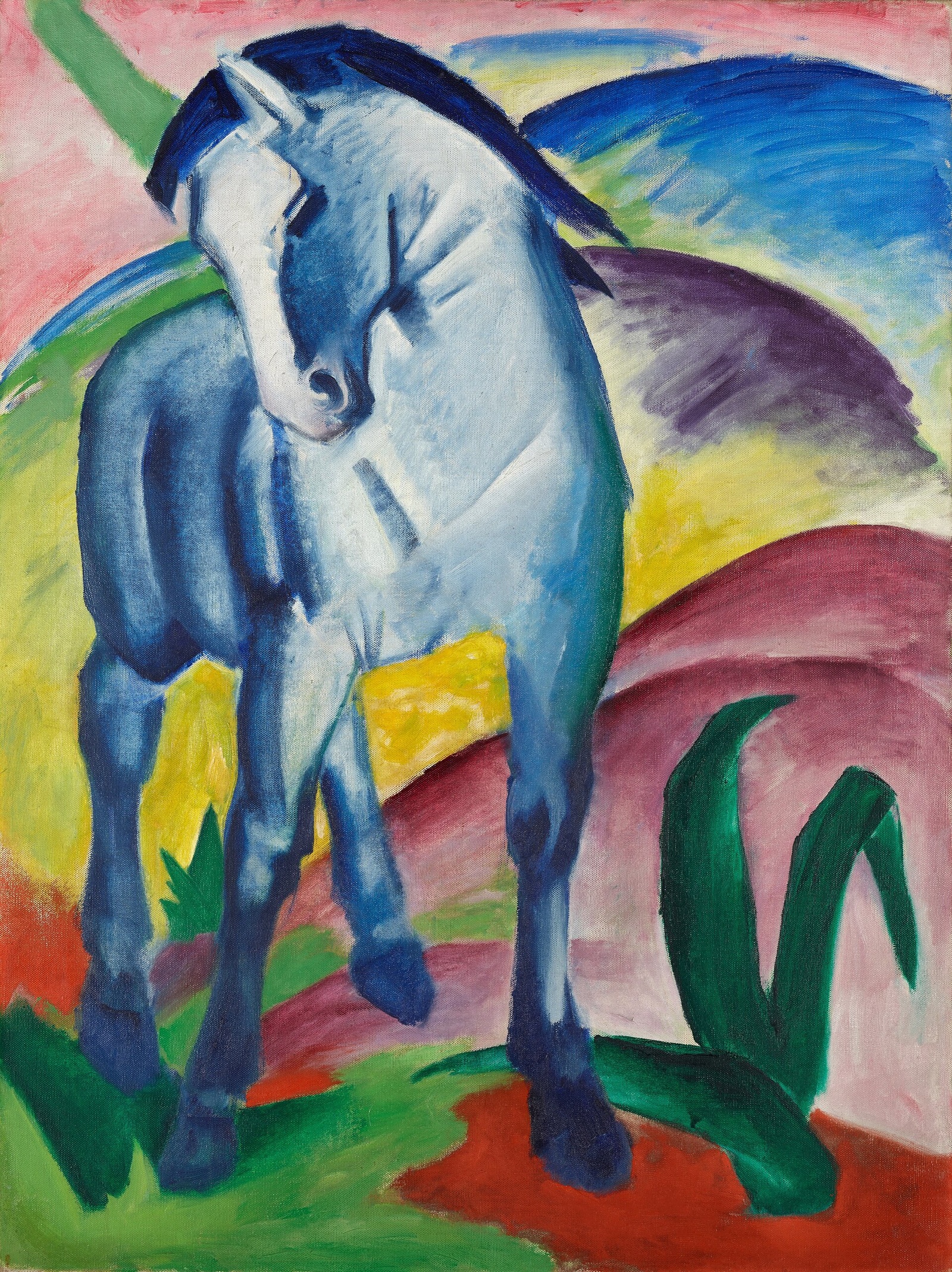 Franz Marc, Blue Horse I, 1911.