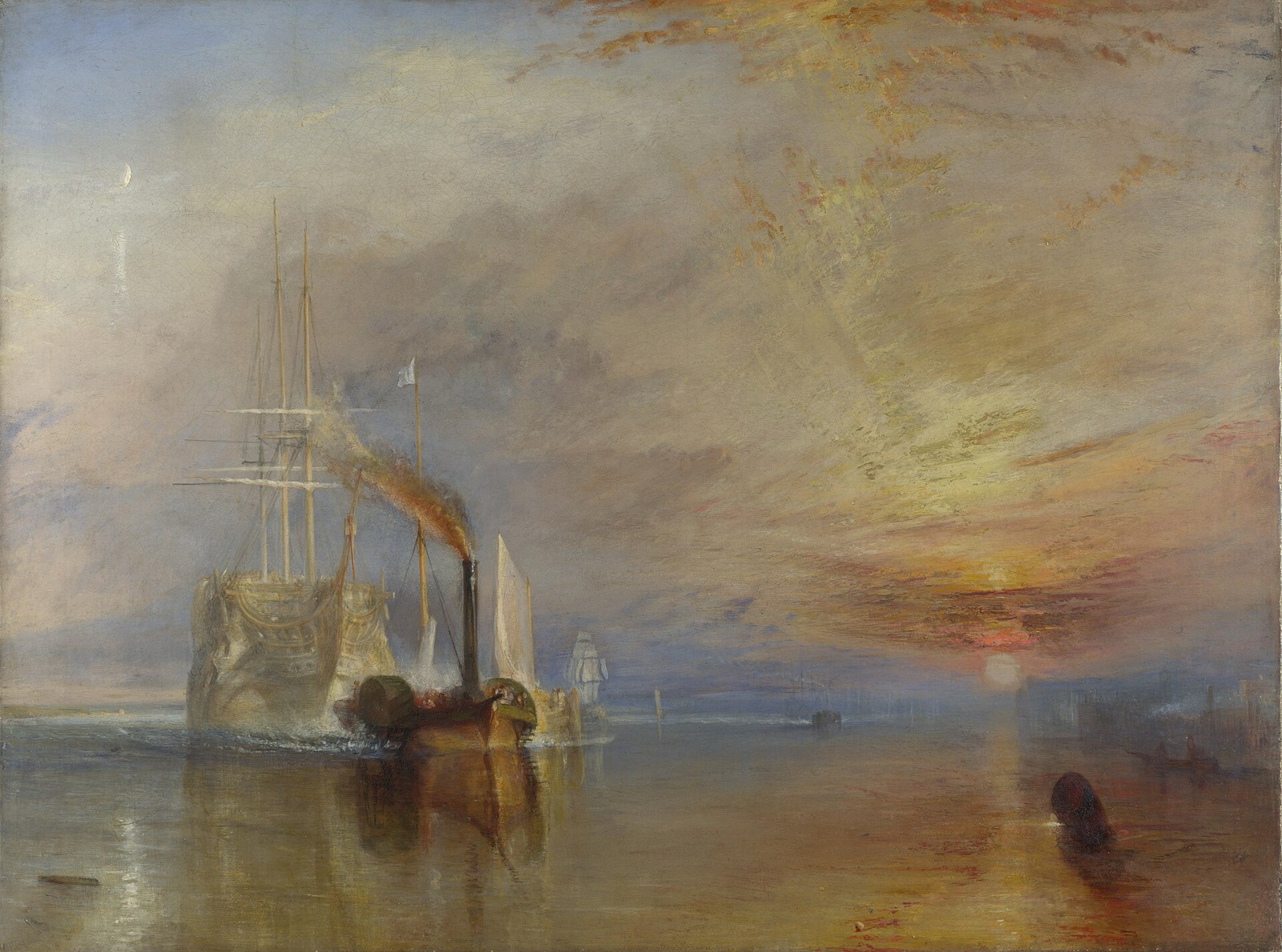 J. M. W. Turner, The Fighting Temeraire, 1839.
