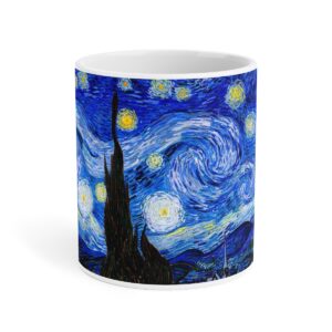 20 oz Starry Night Mug | Huge Van Gogh Mug | Big Van Gogh Mug | Oversized Van Gogh Mug | 20 oz coffee mug