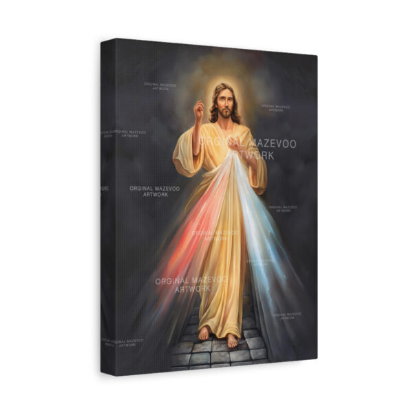 Divine Mercy Wall Art Canvas Image | Mazevoo Original - Image 3