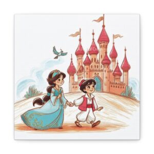Aladdin: Prequel of Friendship | Stretched Canvas