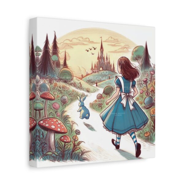 Alice: Dawn of the Rabbit's Trail | Stretched Canvas - Image 2