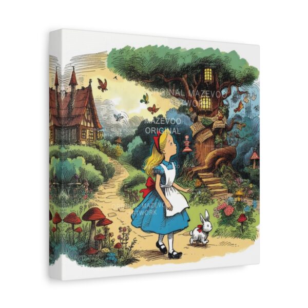 Alice: Follow the Rabbit | Stretched Canvas - Image 2