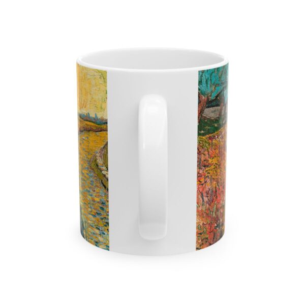 Red Vineyard at Arles Mug (1888) | Van Gogh Coffee Mug | Drinkware Classic Mug - Image 2