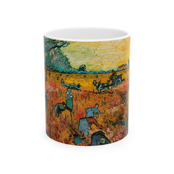 Red Vineyard at Arles Mug (1888) | Van Gogh Coffee Mug | Drinkware Classic Mug