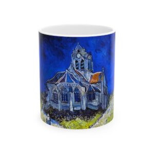 The Church at Auvers Mug (1890) | Van Gogh Mug