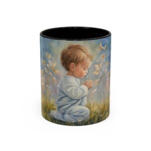 Baby Boy in Prayer Mug | Coffee Mug