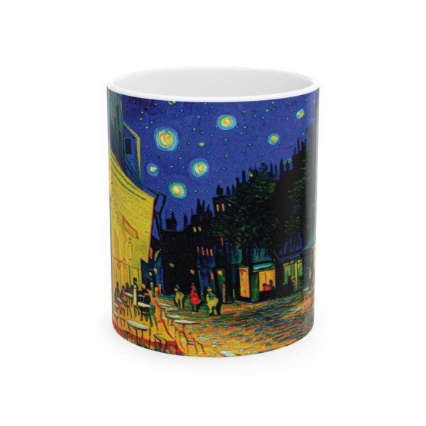 Cafe Terrace at Night Mug (1888) | Vincent Van Gogh Coffee Mug | 11 oz Ceramic