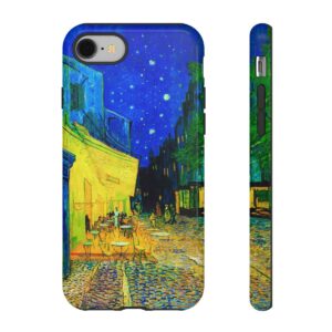 Cafe Terrace at Night Phone Case (1888) | Vincent Van Gogh Phone Case | Mazevoo Tough Case