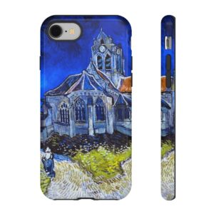 Church at Auvers Phone Case (1890) | Famous Painting Phone Case