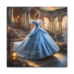 Cinderella: Enchanted Evening Elegance | Stretched Canvas