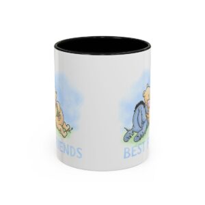 Classic Winnie the Pooh Coffee Mug | Piglet, eeyore | 11 Oz Aesthetic Drinkware | Gift for women, men