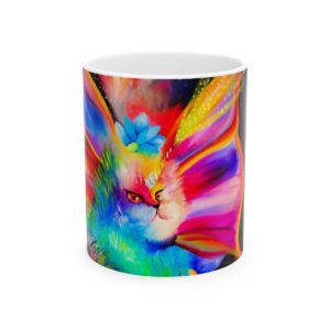 Cosmic Feline Coffee Mug