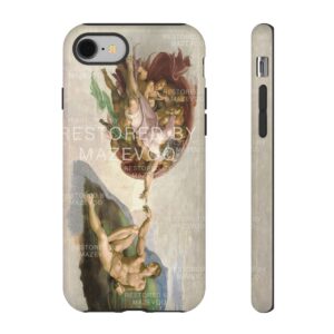 Creation of Adam Phone Case | Michelangelo Case