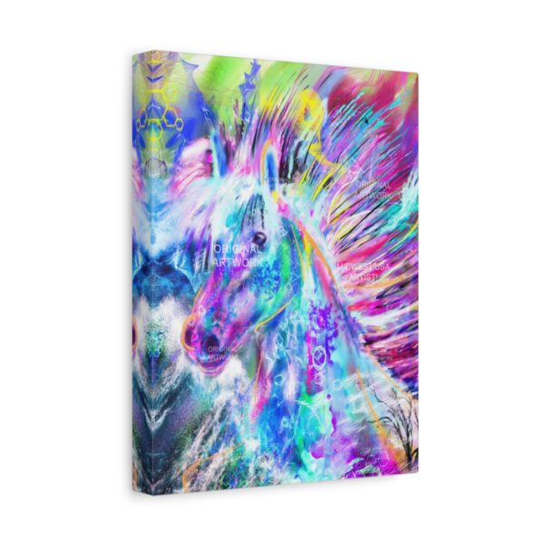 Dazzling Horse | Stretched Canvas - Image 2