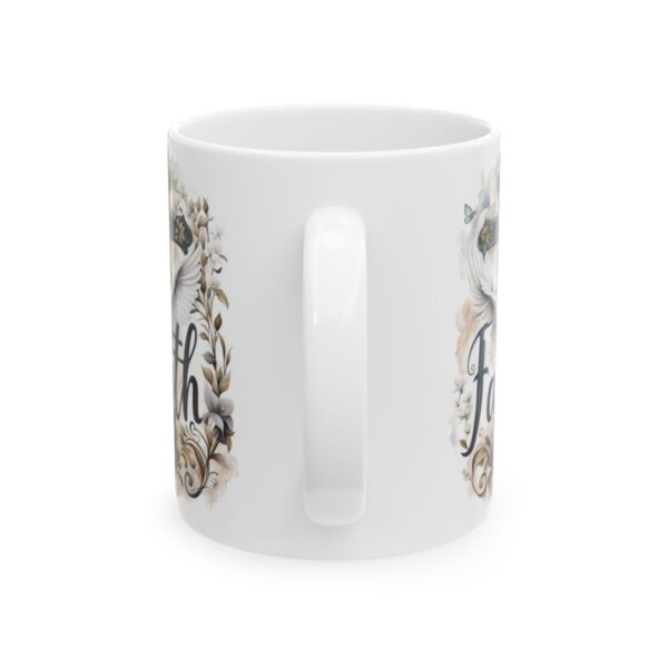 Faith, The Cross, & The Holy Spirit Mug | Coffee Mug - Image 2