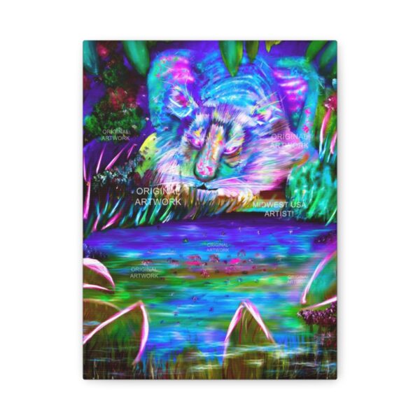 Feline Wonderland | Stretched Canvas