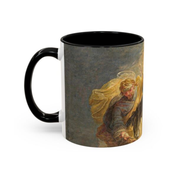 Flight To Egypt | Beautiful Christian Mug Cup | Baby Jesus Mug Drinkware | Mary Joseph Catholic Mug Gift Handmade Coffee Mug 11 oz Ceramic - Image 3