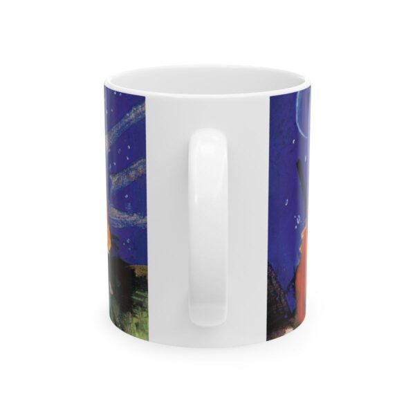 Franz Marc's Mug (1912) | Two Cats Coffee Mug | Famous Art Mug Drinkware Cup | Classic Historical Painting 11 oz Ceramic, Handmade Aesthetic - Image 2