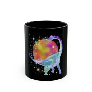 Galactic Brontosaurus Coffee Mug