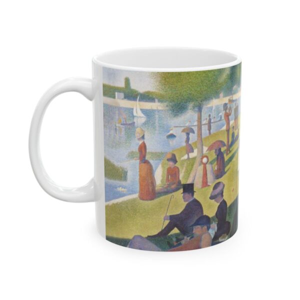 Georges Seurat | A Sunday on La Grande Jatte  (1889) | Coffee Mug - Image 3