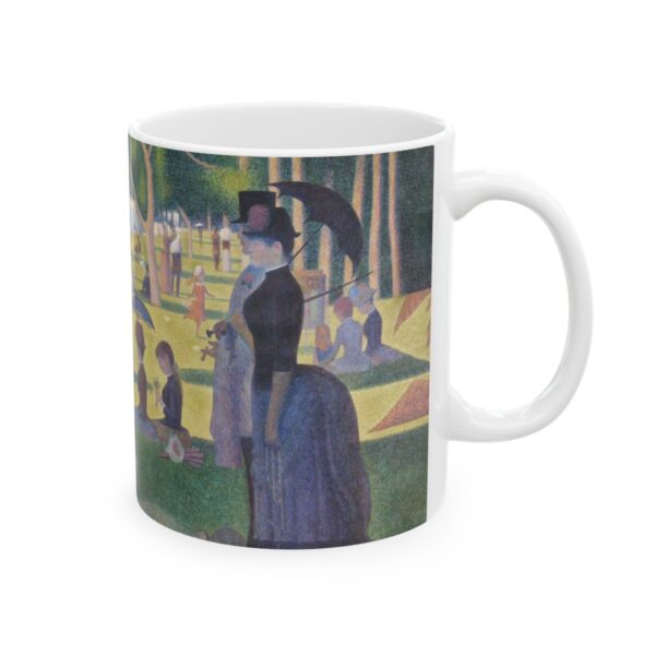 Georges Seurat | A Sunday on La Grande Jatte  (1889) | Coffee Mug - Image 4