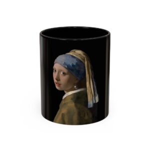 Girl With a Pearl Earring Mug | Johannes Vermeer Coffee Mug |