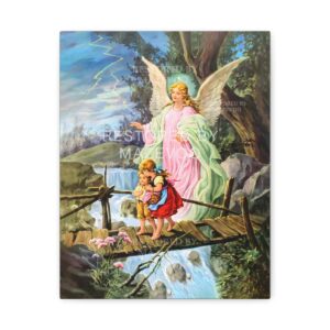Guardian Angel by Lindberg Schutzengel | Stretched Canvas