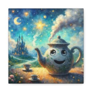 I'm a little Tea Pot: Twinkle Tea Time | Stretched Canvas