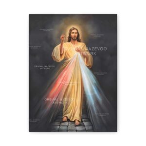 Divine Mercy Wall Art Canvas Image | Mazevoo Original