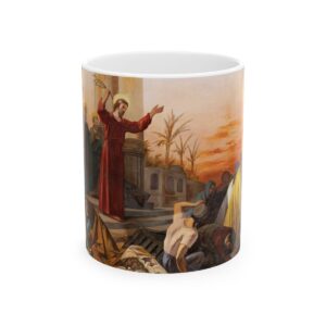 Jesus Cleanses the Temple Mug (1882) | Coffee Mug