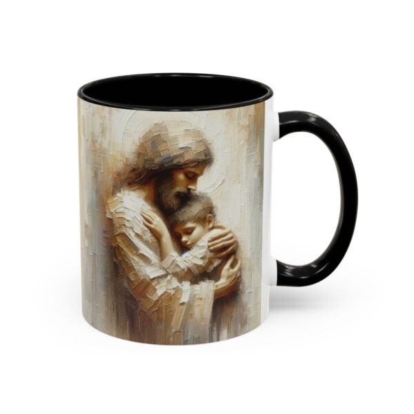 Jesus Embracing Boy Mug | Coffee Mug - Image 2