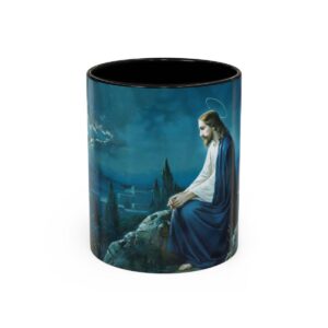 Jesus In Prayer Mug | Coffee Mug
