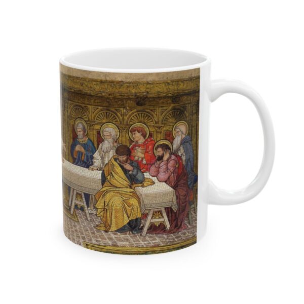 last supper Mosaic Mug | Coffee Mug - Image 4