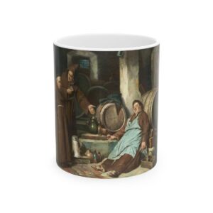 Monks in Cellar Mug (1873) | Coffee Mug