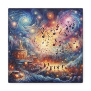 Music: Concert Night Melodies | Stretched Canvas