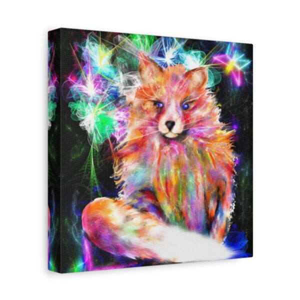 Mystic Fox | Stretched Canvas - Image 2