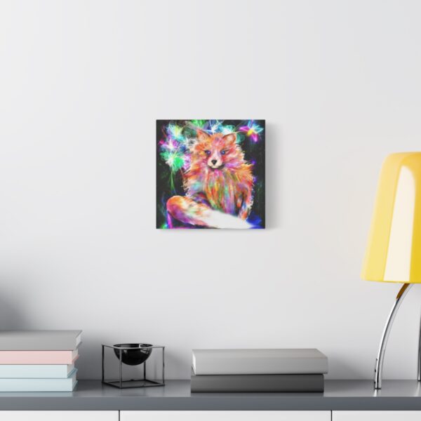 Mystic Fox | Stretched Canvas - Image 3