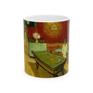 Night Cafe Mug | Vincent Van Gogh Coffee Mug | Drinkware 11 oz Ceramic Handmade