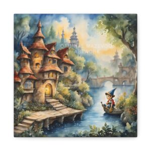 Pinocchio: Nautical Voyage | Stretched Canvas