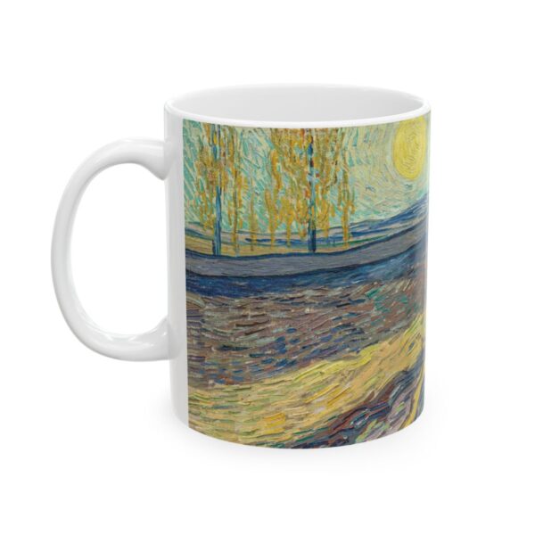 Landscape with Ploughman Mug (1889) - Image 3