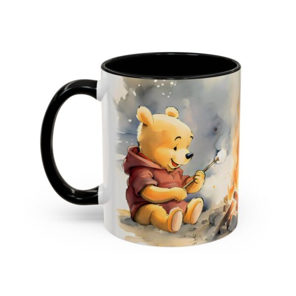 Pooh Bear Roasting Marshmallows Mug - Image 3