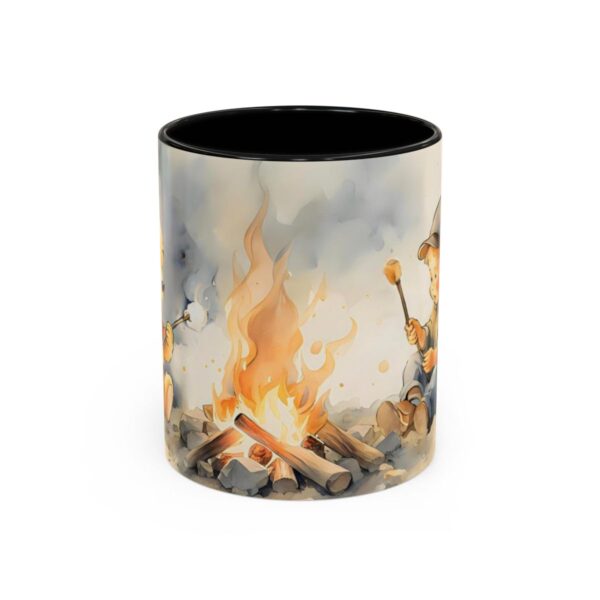 Pooh Bear Roasting Marshmallows Mug