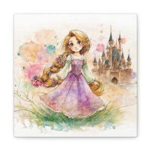 Rapunzel: Castle Paradise | Stretched Canvas