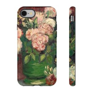 Roses and Peonies Phone Case (1886)  | Vincent Van Gogh Phone Case | Mazevoo Tough Case