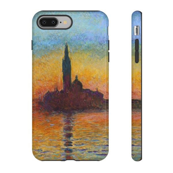 San Giorgio Maggiore at Dusk Phone Case (1908) | Oscar Claude Monet Phone Case | Mazevoo Tough Case - Image 3