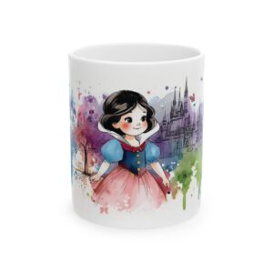 Snow White Mug | Mazevoo Original | 11oz, 15 oz | Coffee Mug